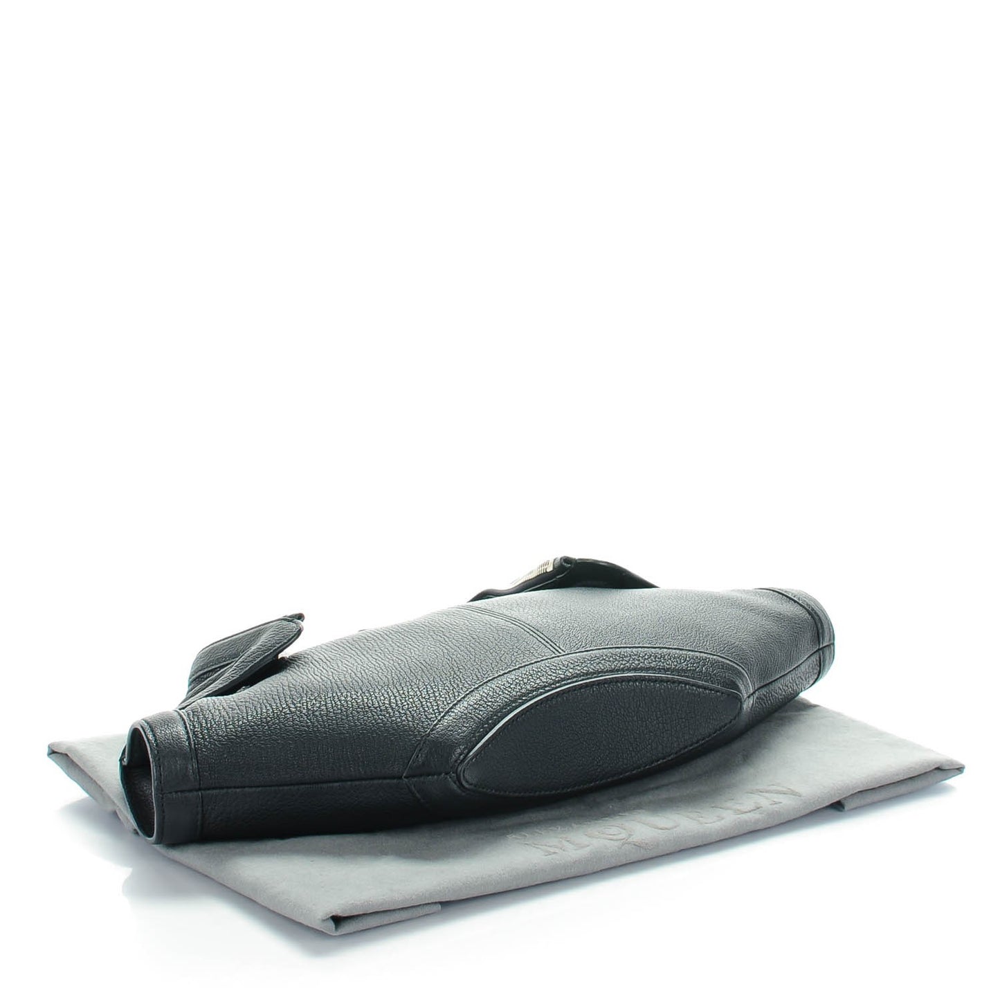 Calfskin De Manta Clutch Black