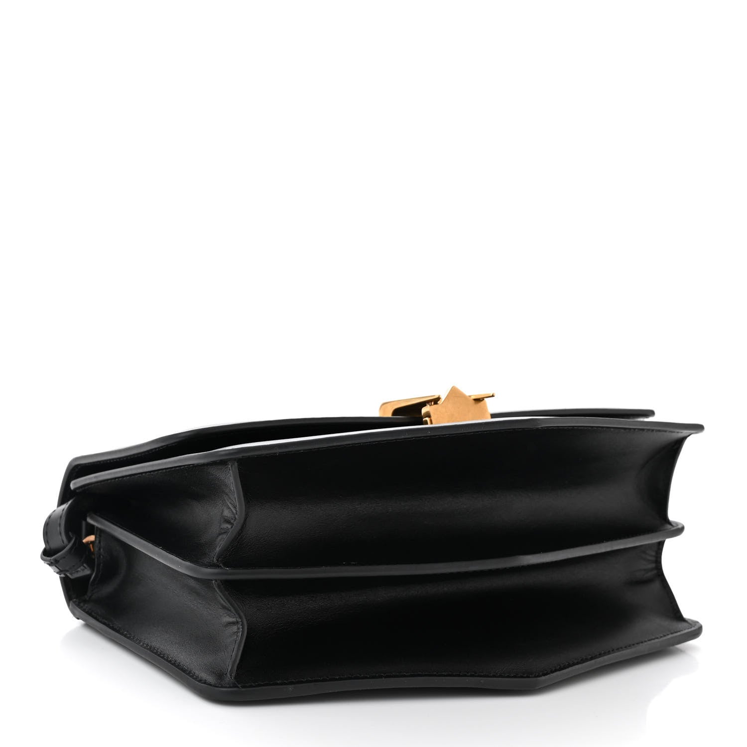 Alaia Box Calfskin Le Papa East West Crossbody Black 4 of 10