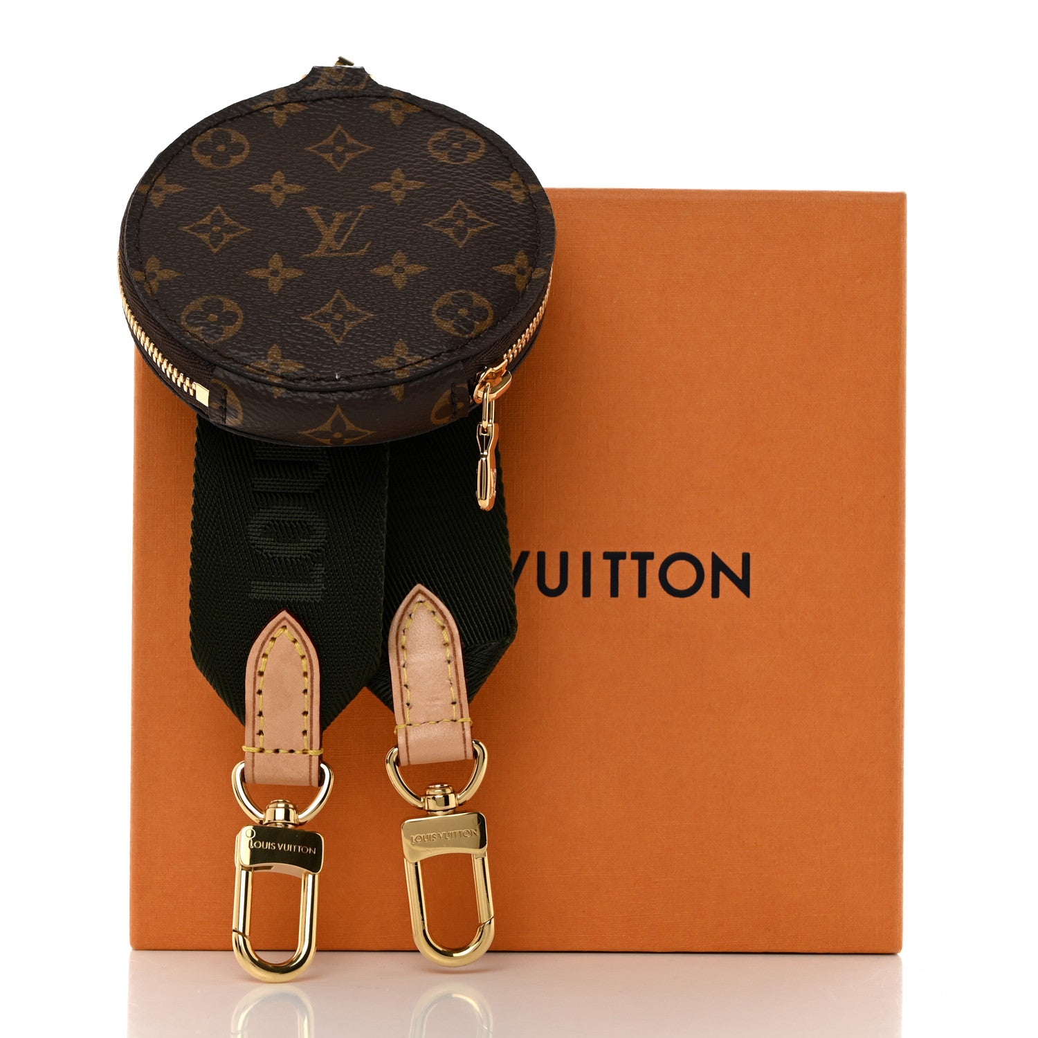 Louis Vuitton Monogram Multi Pochette Accessories Bandouliere Shoulder Strap Kaki 8 of 8