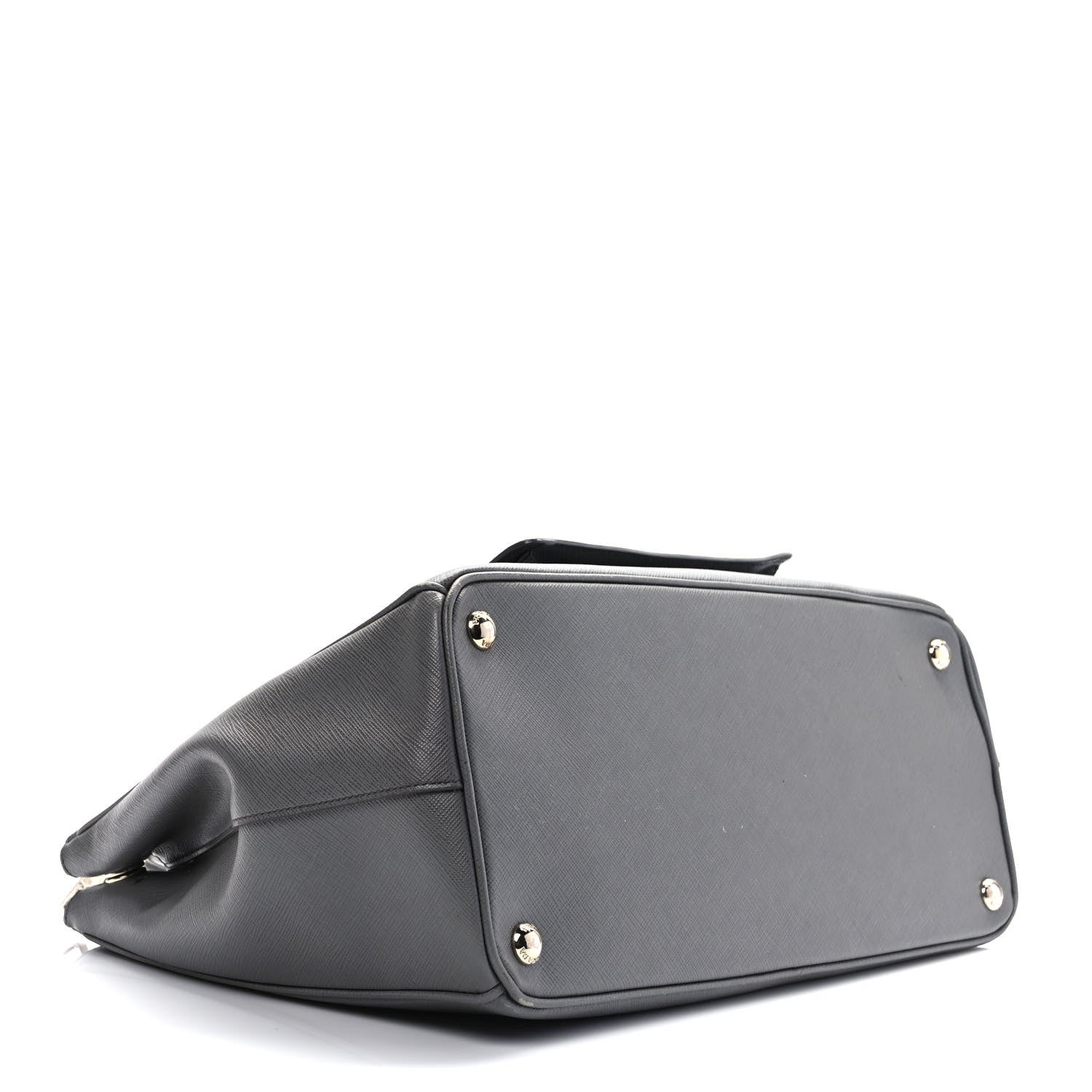Prada Saffiano Lux Galleria Front Pocket Tote Marmo 3 of 10