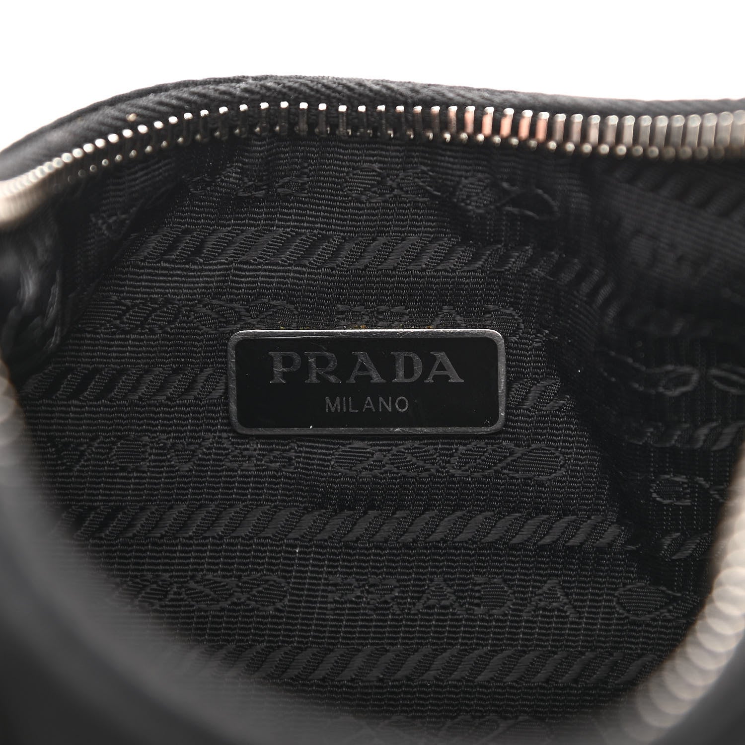 Prada Nylon Re-Edition 2005 Shoulder Bag Black 6 of 12