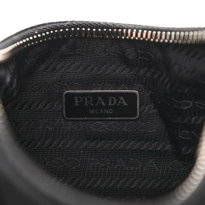 Prada Nylon Re-Edition 2005 Shoulder Bag Black 6 of 12