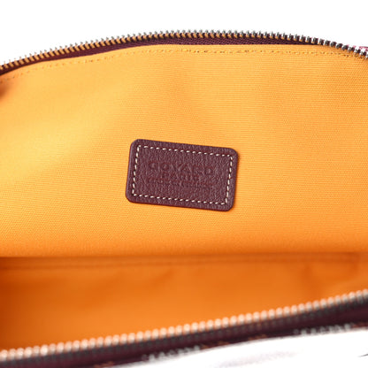 Goyard Goyardine Vendome Toiletry Pouch Burgundy 6 of 7