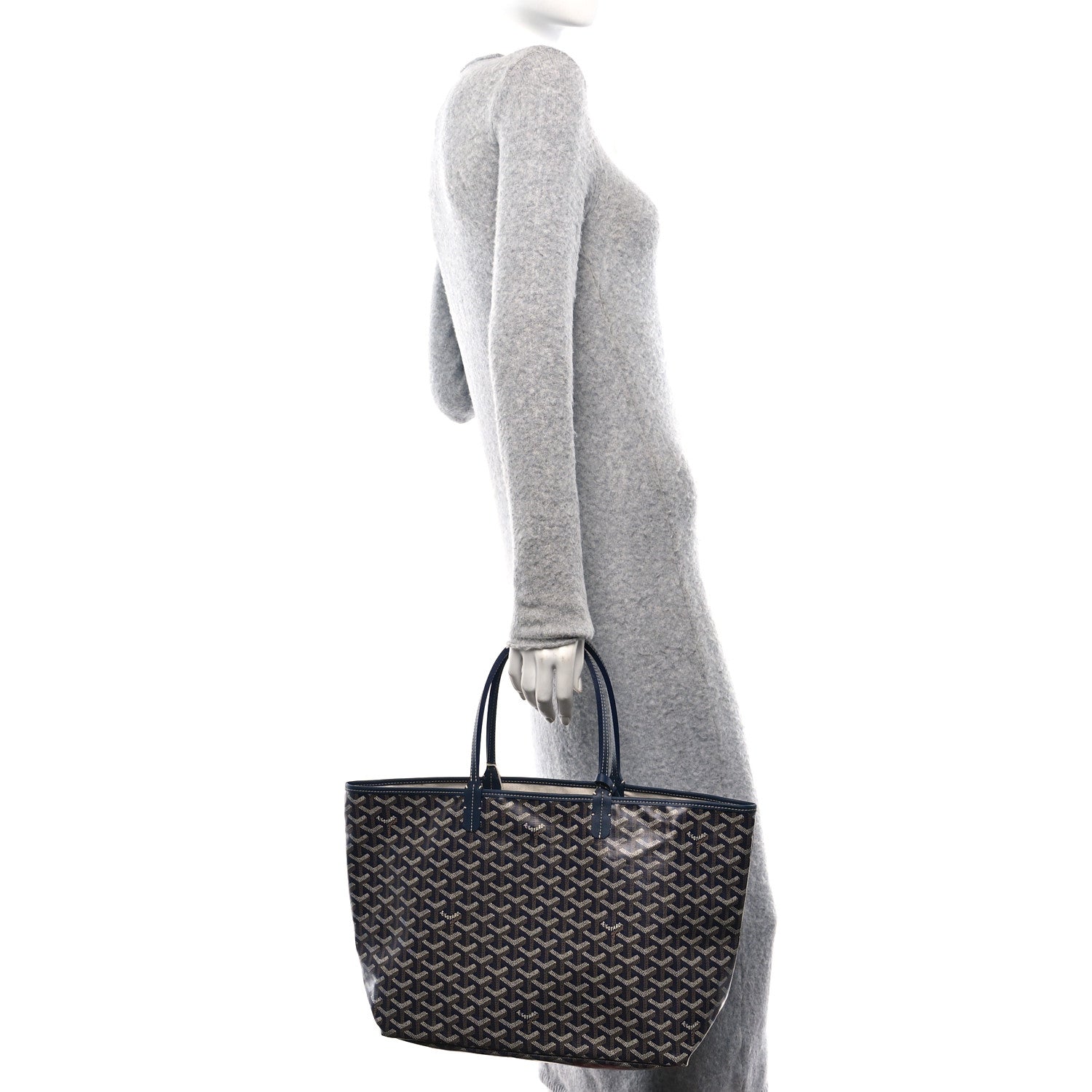 Goyard Goyardine Saint Louis PM Navy 2 of 11