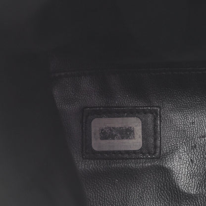 Chanel Calfskin Stitched XL Weekender Black 7 of 20