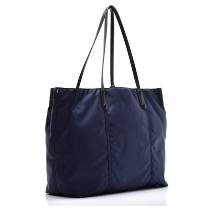Prada Tessuto Nylon Etiquette Tote Astrale Inchiostro 3 of 8