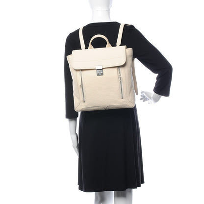 3.1 Phillip Lim 3.1 Textured Calfskin Pashli Backpack Milk 2 of 8