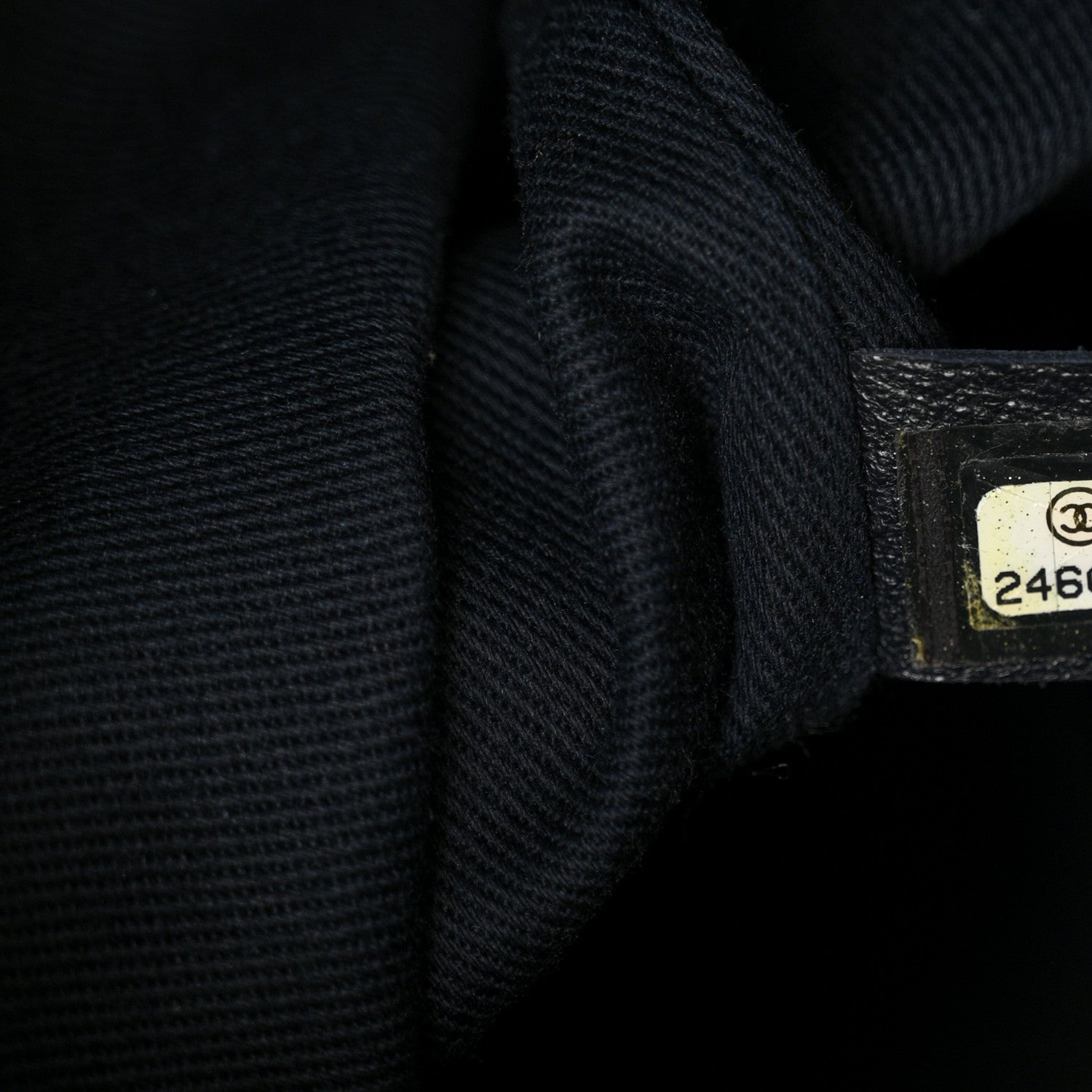 Chanel Canvas Large Deauville Backpack Denim Blue 6 of 8