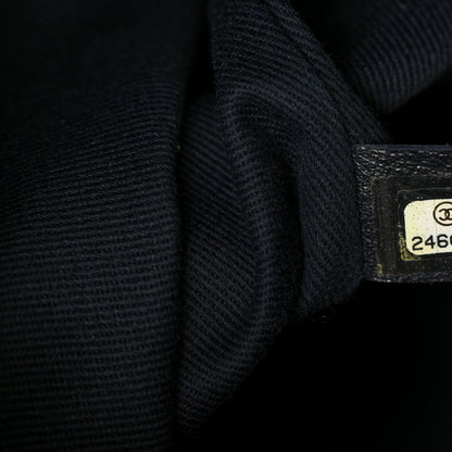 Chanel Canvas Large Deauville Backpack Denim Blue 6 of 8