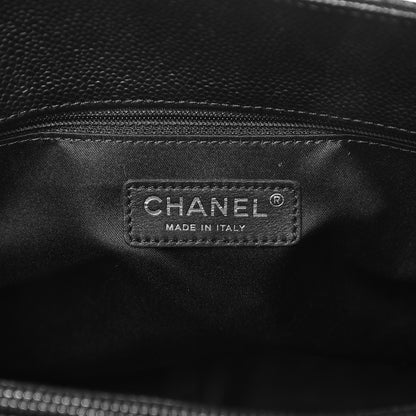 Chanel Caviar Quilted Grand Shopping Tote GST Black 6 of 9
