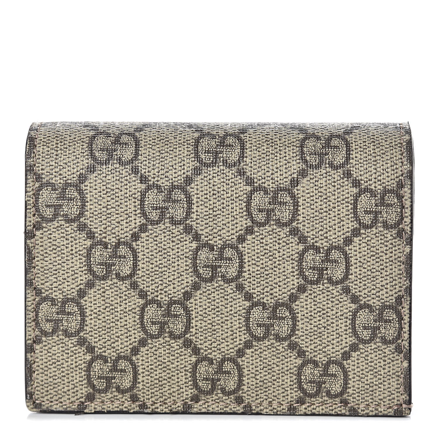Gucci GG Supreme Monogram Card Case 1 of 8