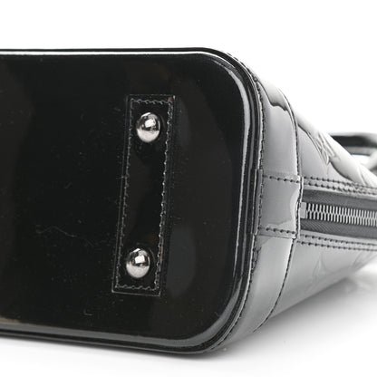 Louis Vuitton Vernis Alma BB Noir Magnetique 10 of 10