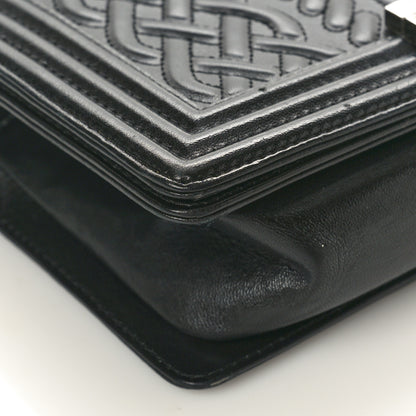 Chanel Lambskin Medium Celtic Boy Flap Black 9 of 11