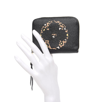 Louis Vuitton Monogram Giant Jungle Zippy Coin Purse Black 2 of 8