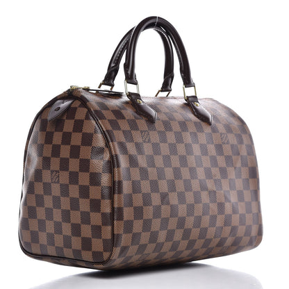 Louis Vuitton Damier Ebene Speedy 30 3 of 10
