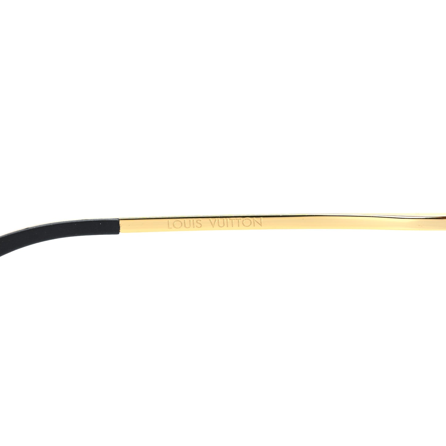Metal Monogram Grease Sunglasses Z1172W Gold