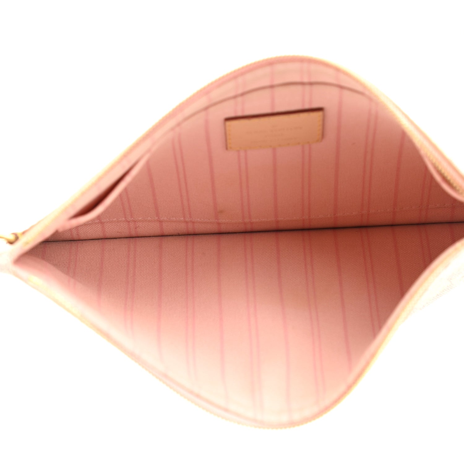 Louis Vuitton Damier Azur Neverfull MM GM Pochette Rose Ballerine 5 of 11