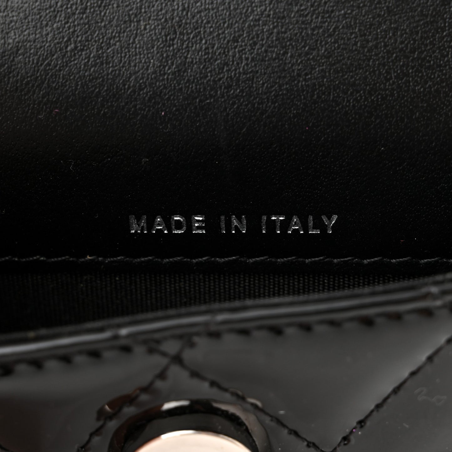 Patent Quilted Belt In Love Double Mini Flap Waist Bag Black Pink