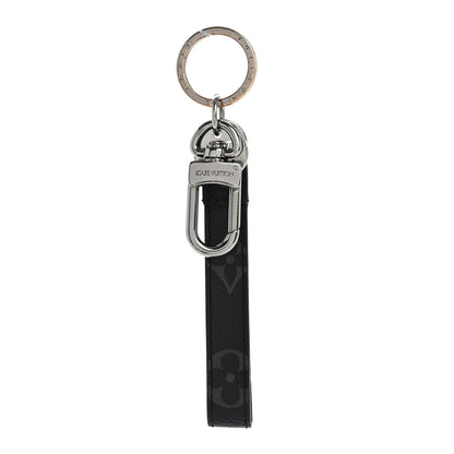 Louis Vuitton Monogram Eclipse Dragonne Bag Charm Key Holder 1 of 7