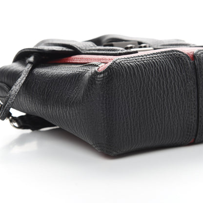 3.1 Phillip Lim 3.1 Textured Calfskin Mini Pashli Satchel Crimson Black 10 of 15
