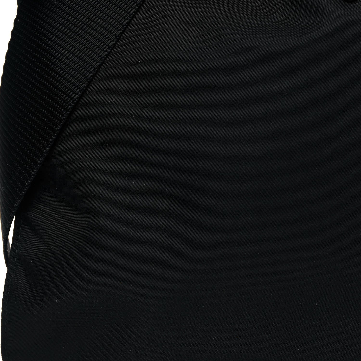 Prada Nylon Vela Flat Messenger Bag Black 10 of 10