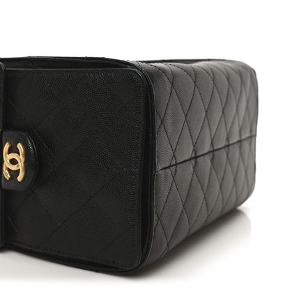 Chanel Caviar Quilted Small Chanel 25 Handbag Black 9 of 11