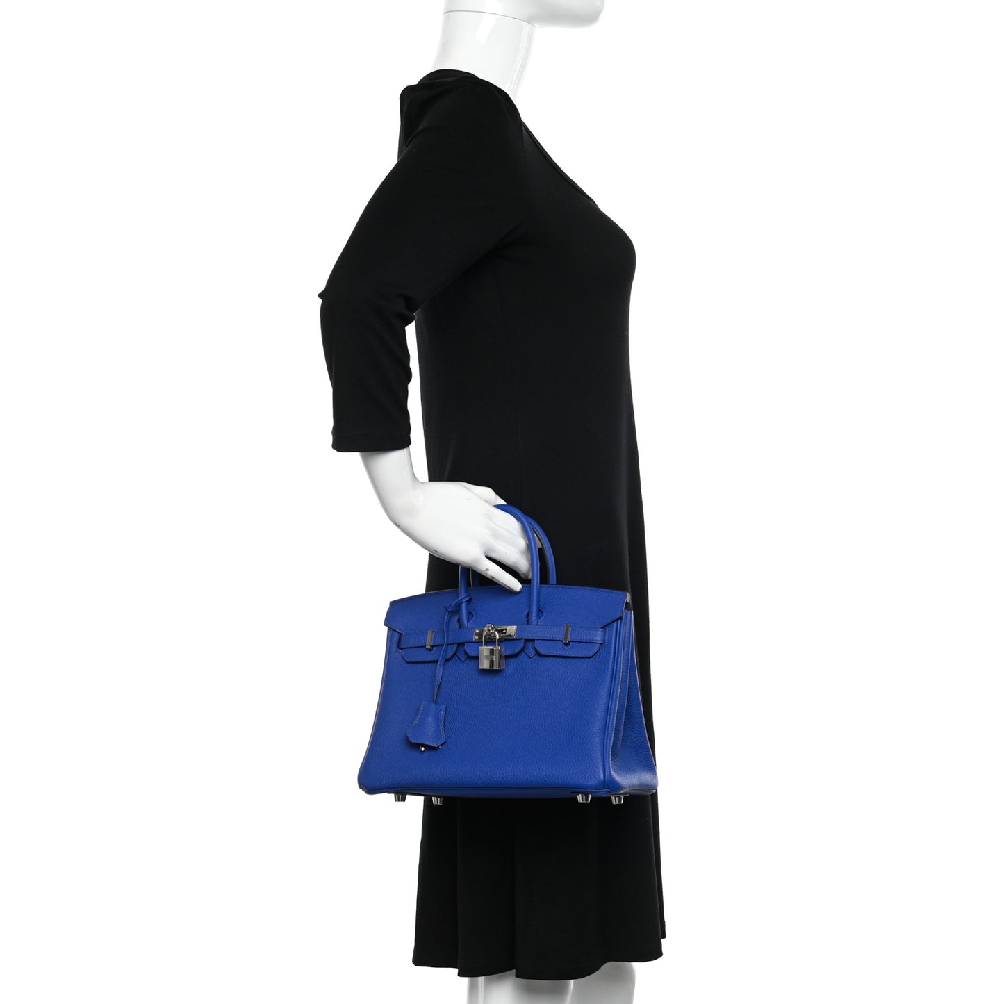 Togo Birkin 25 Bleu Royal