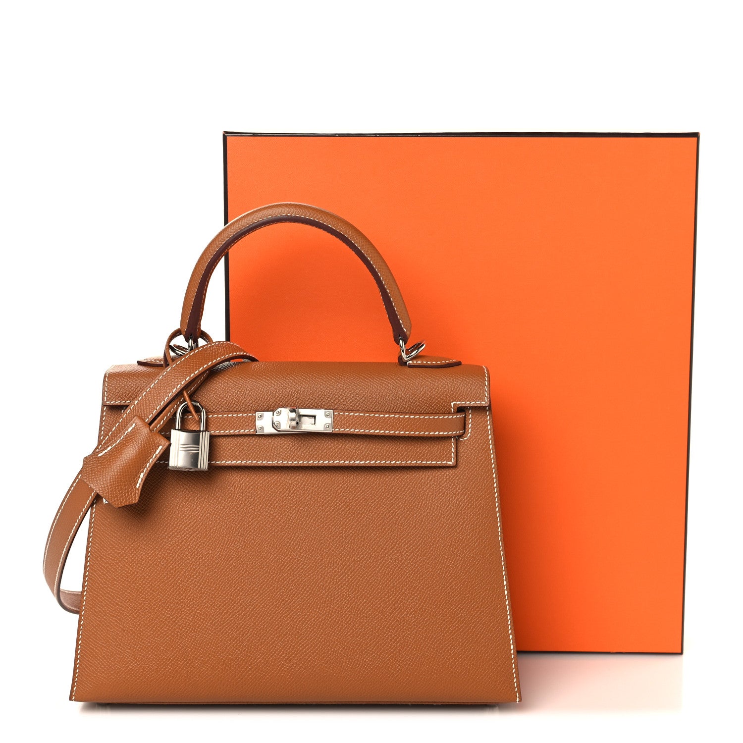 Hermes Epsom Kelly Sellier 25 Gold 13 of 13