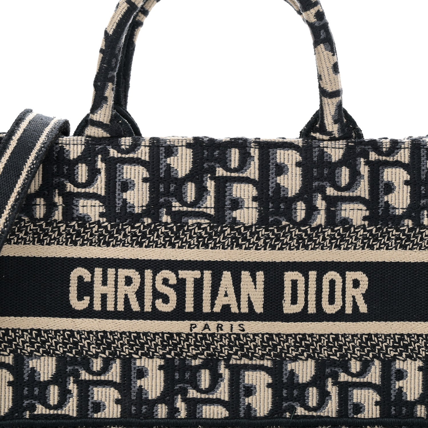Christian Dior Oblique Mini Book Tote With Strap Blue Multicolor 8 of 11