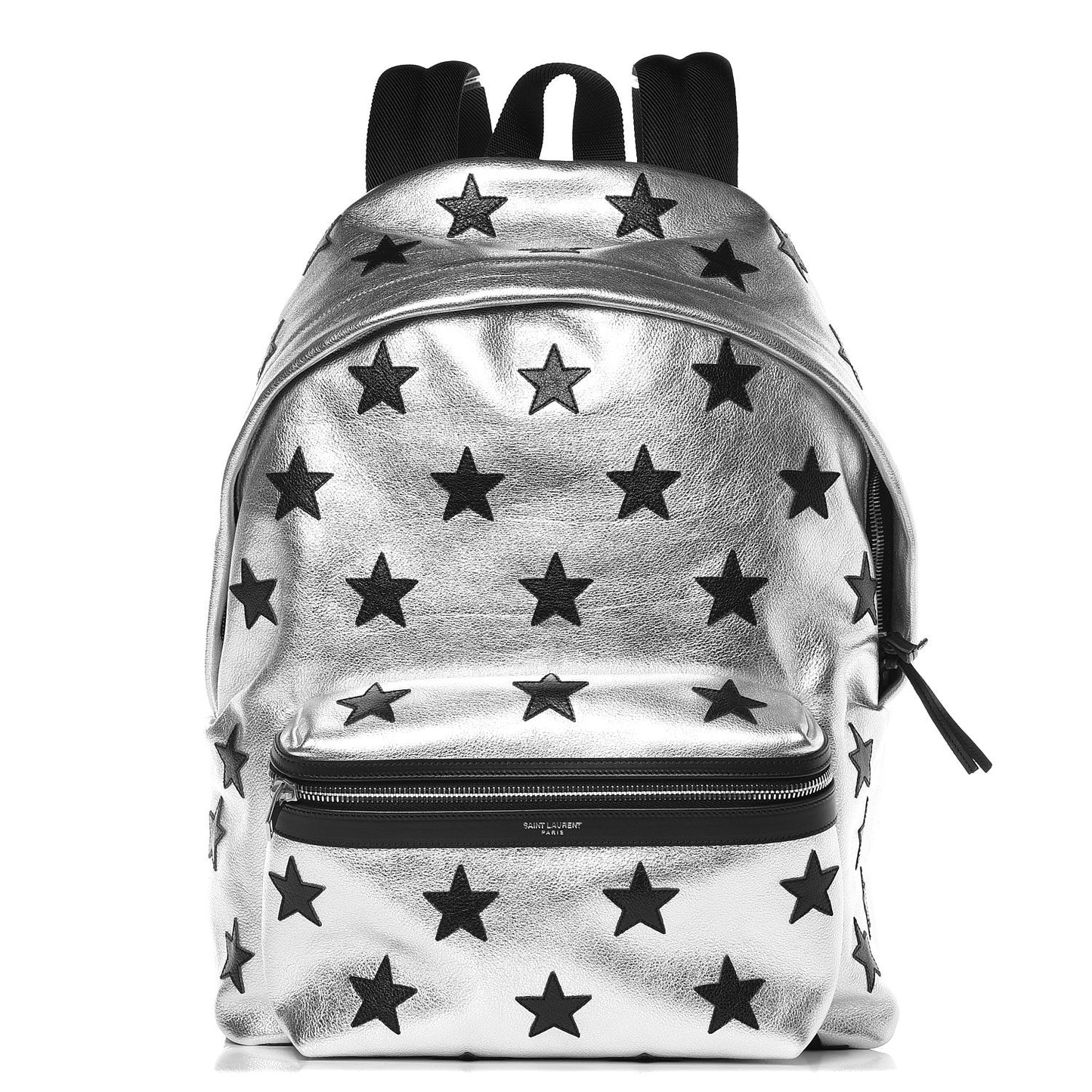 Metallic Buffalo Star Hunting Backpack Silver Black