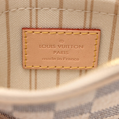 Louis Vuitton Damier Azur Neverfull PM Pochette 6 of 7