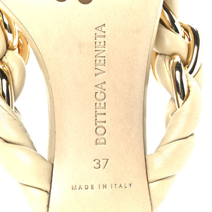Bottega Veneta Nappa Dot Sandals 37 Cane Sugar 8 of 8