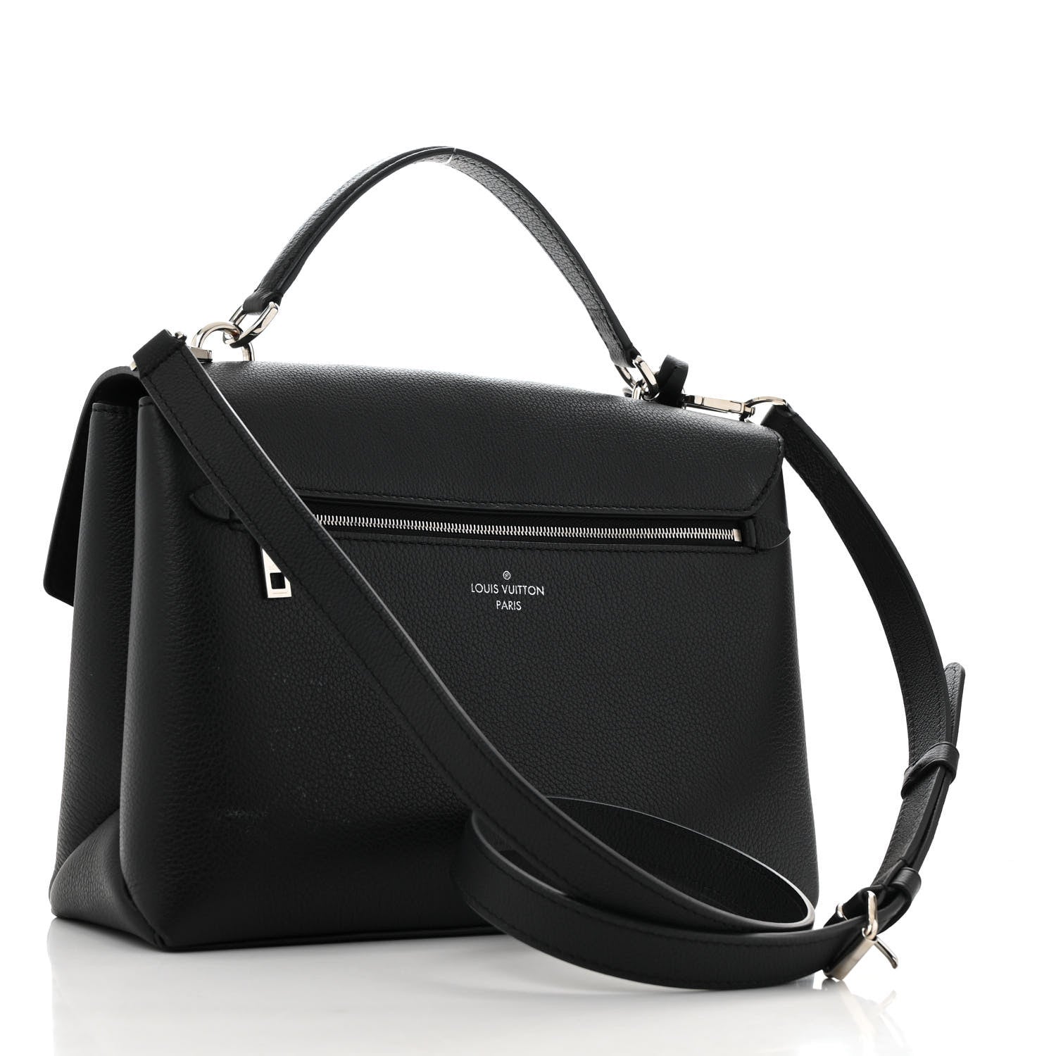 Louis Vuitton Soft Calfskin My Lockme Top Handle Black 3 of 11