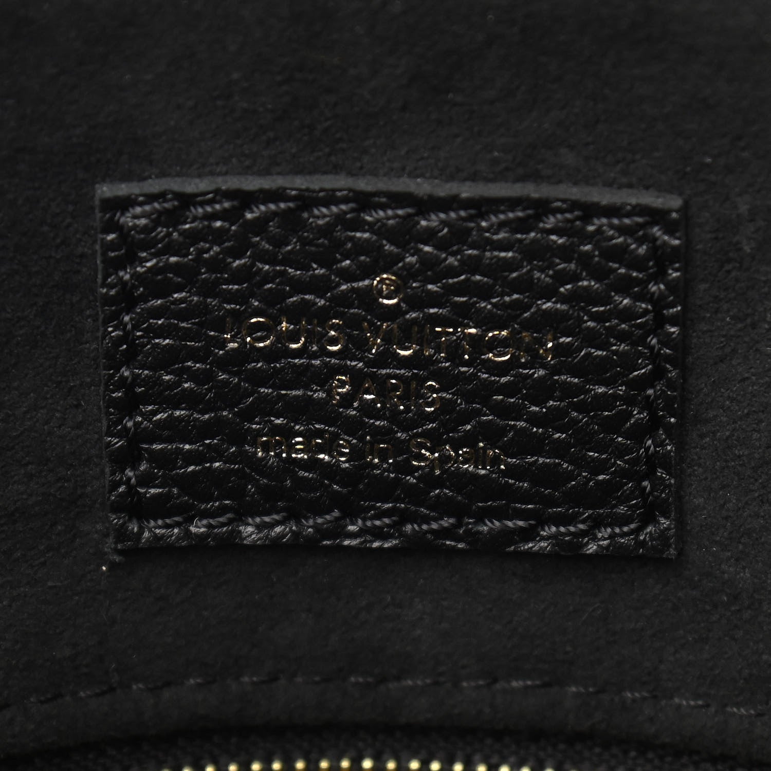 Louis Vuitton Empreinte Monogram Giant Grand Palais Black Beige 5 of 8