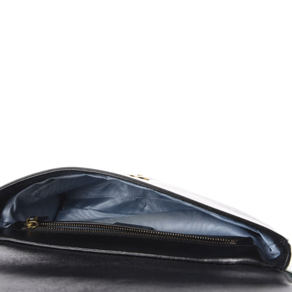 Gucci Calfskin Diagonal GG Medium Thiara Double Envelope Shoulder Bag Emerald Green Black 5 of 11