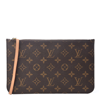 Louis Vuitton Monogram Neverfull MM GM Pochette 1 of 5