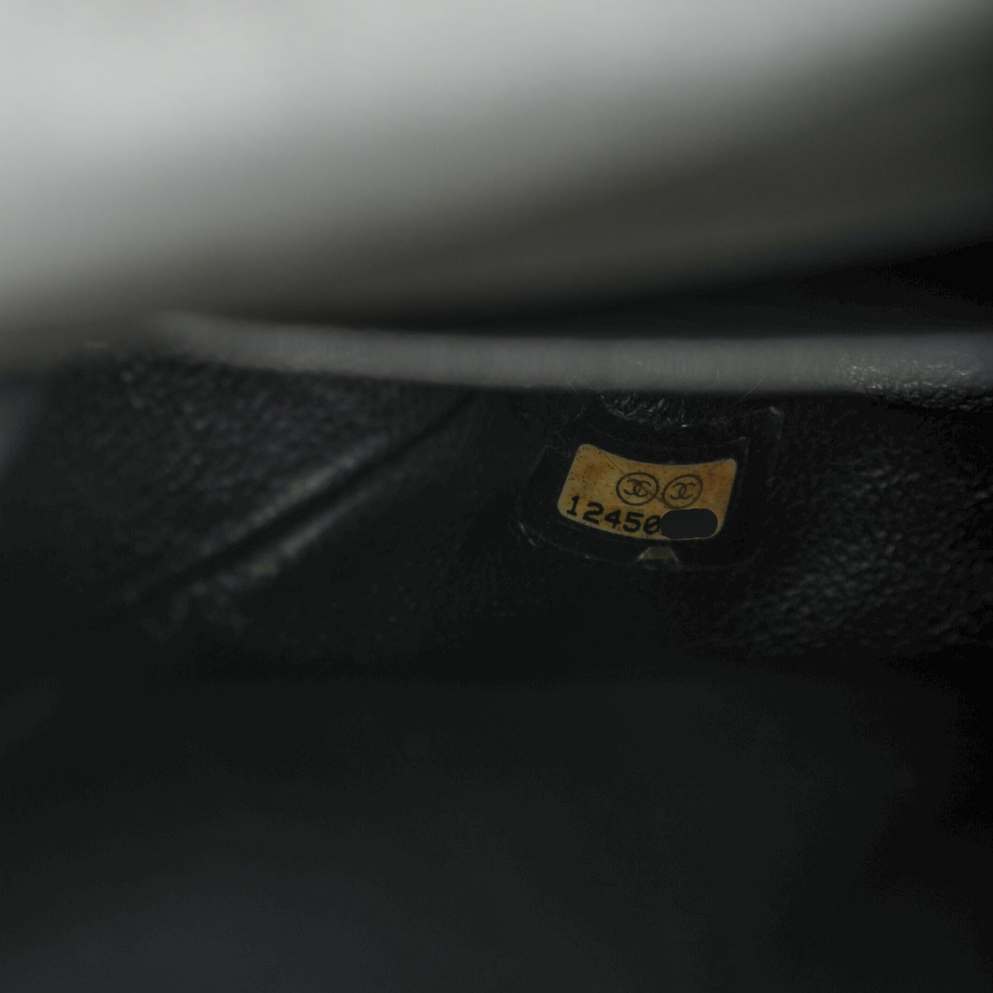 Patent Quilted Medium Double Flap Dark Green