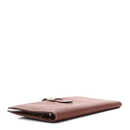 Hermes Chevre Mysore Bearn Gusset Wallet Gold 4 of 13