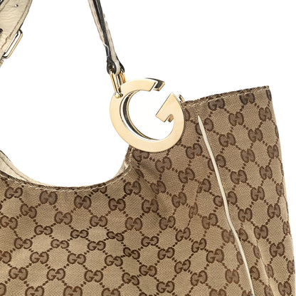 Gucci Monogram Charlotte Tote Off White 17 of 19