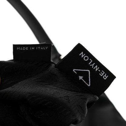 Prada Tessuto Nylon Saffiano Mini Re-Edition 2005 Bag Black 8 of 14