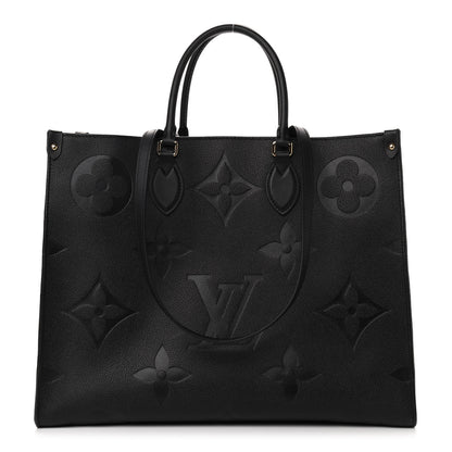 Louis Vuitton Empreinte Monogram Giant Onthego GM Black 1 of 12