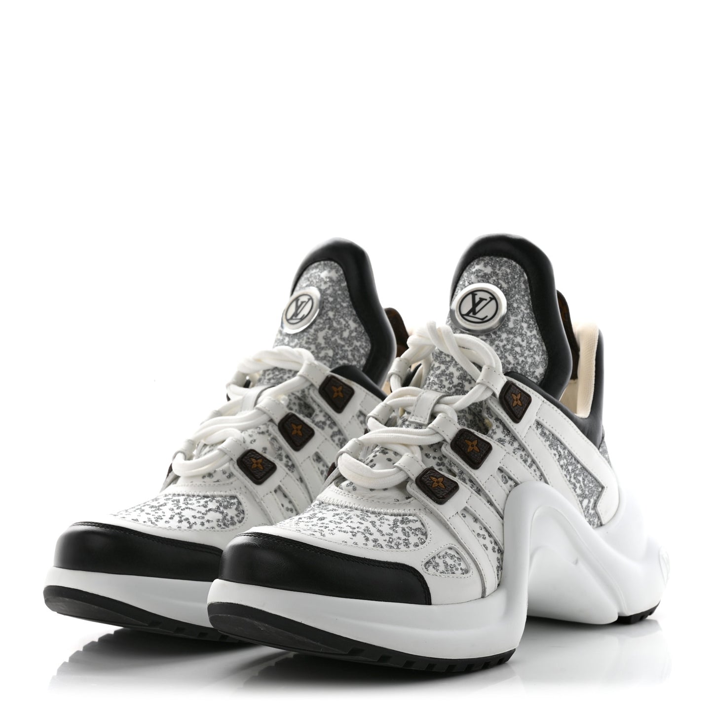 Monogram Calfskin LV Archlight Sneakers 39 White