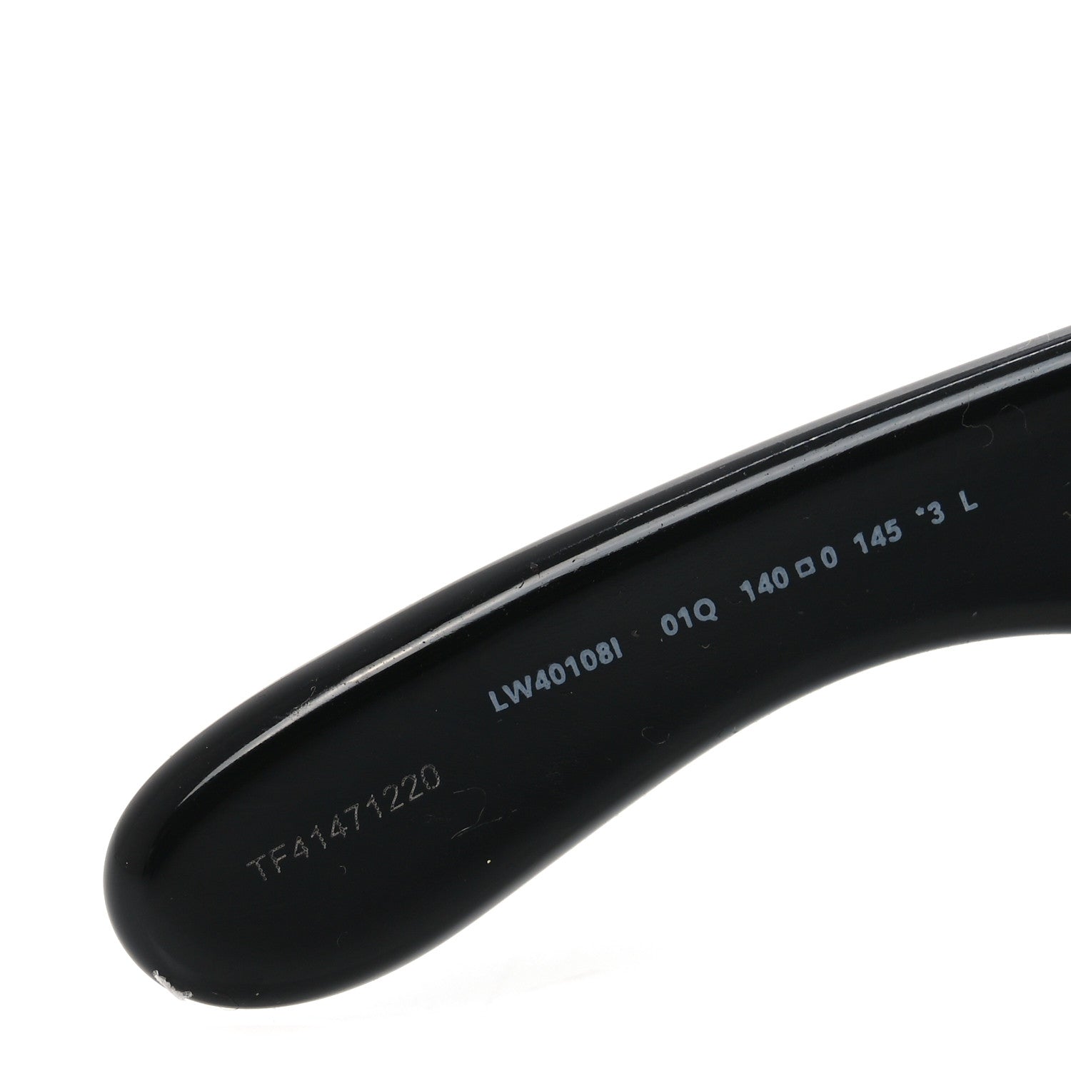 Loewe Acetate Mirrored Anagram Wave Mask Sunglasses LW40108I Black Green 6 of 7