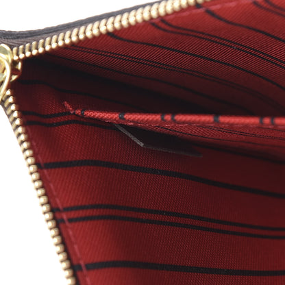 Louis Vuitton Damier Ebene Neverfull MM GM Pochette 8 of 9
