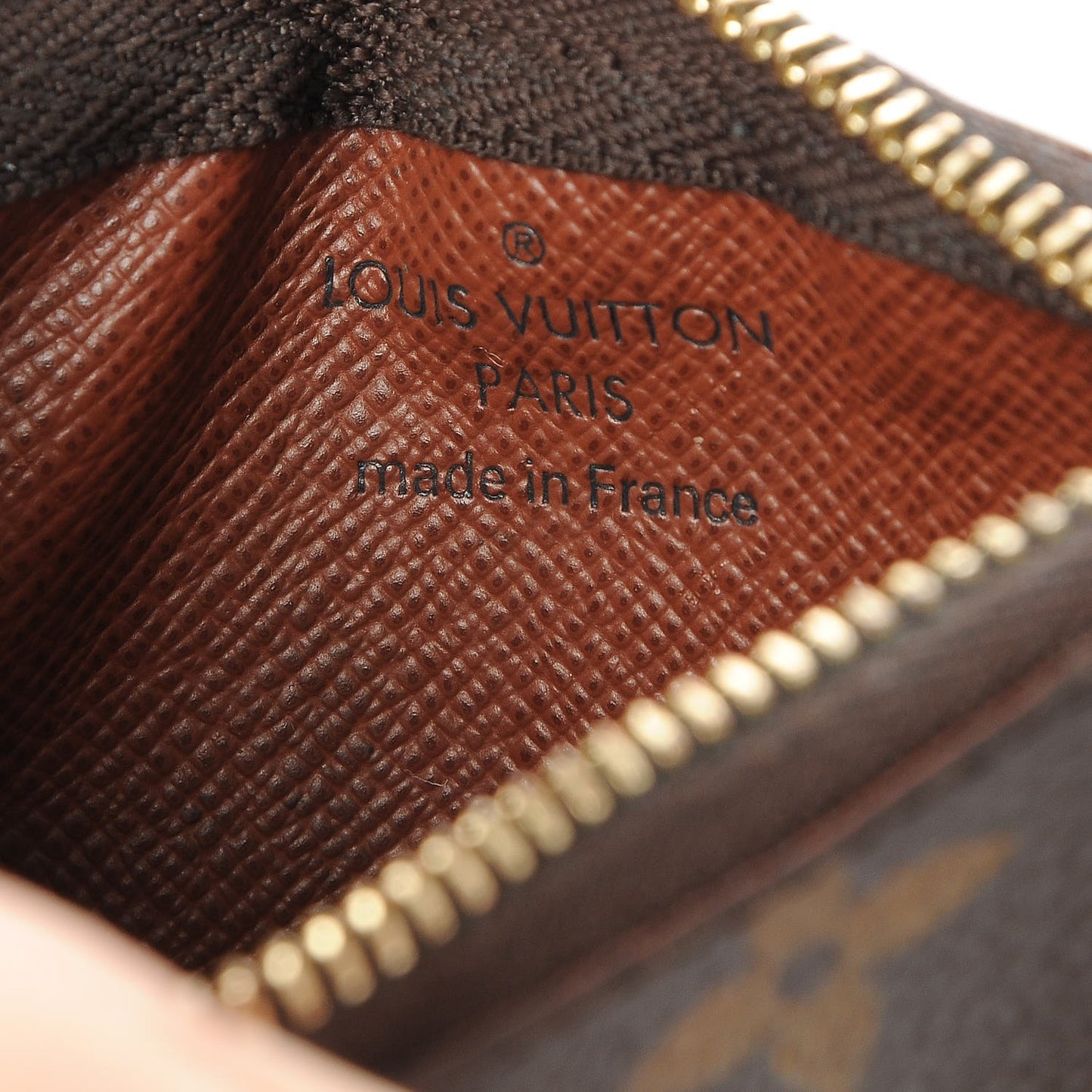 Monogram Key Pouch