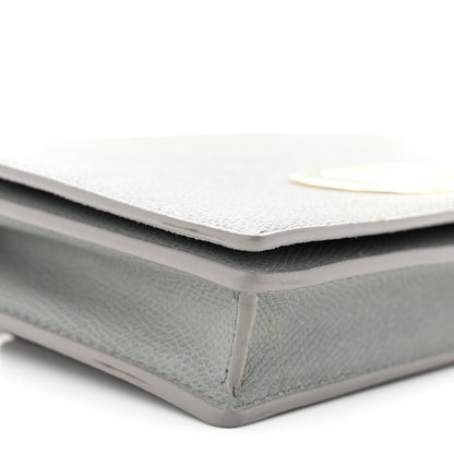 Christian Dior Grained Calfskin 30 Montaigne 2 in 1 Pouch Grey 9 of 11