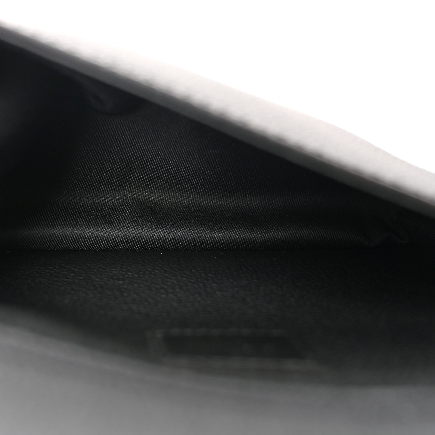Grained Calfskin Aerogram Takeoff Sling Black