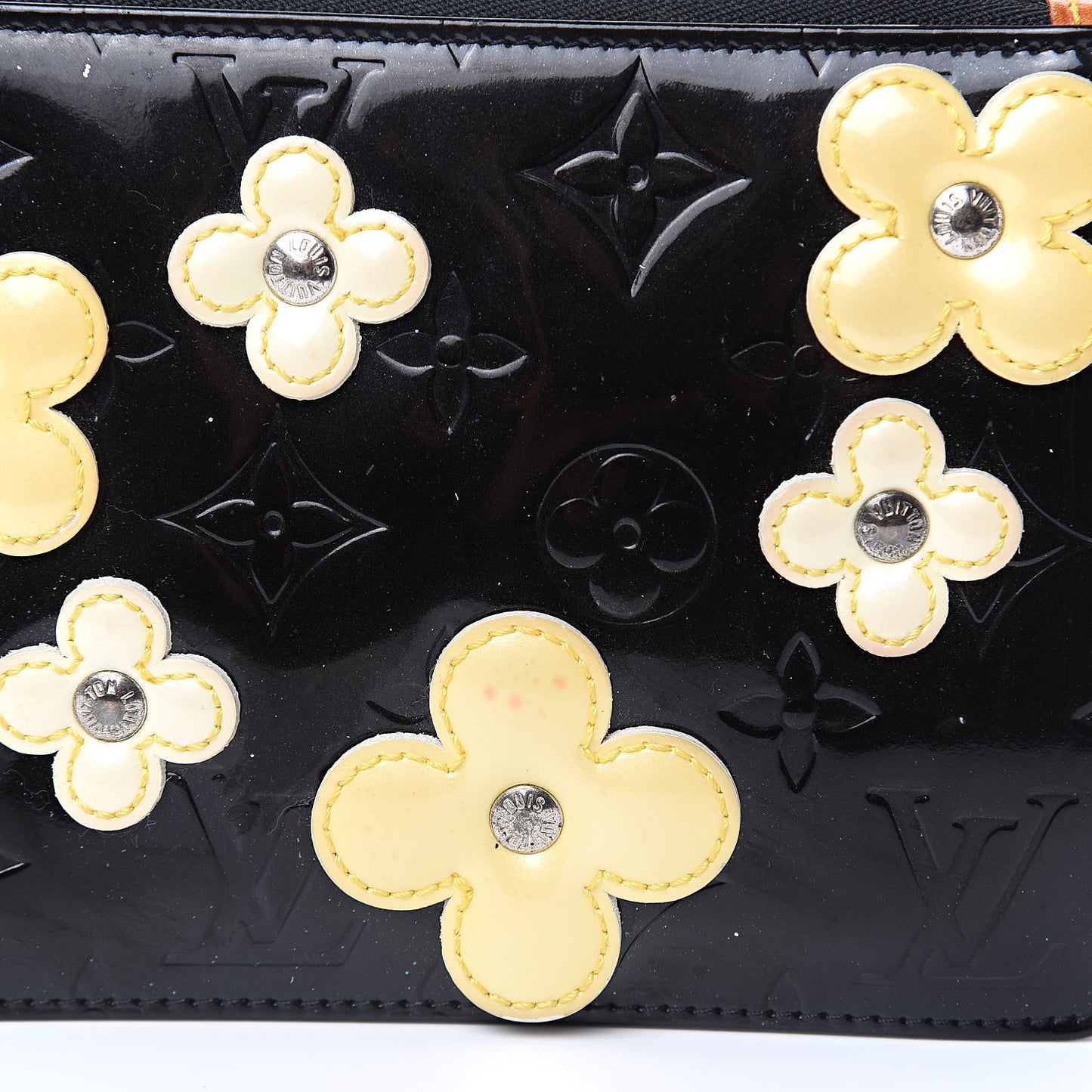 Vernis Lexington Fleurs Pochette Black
