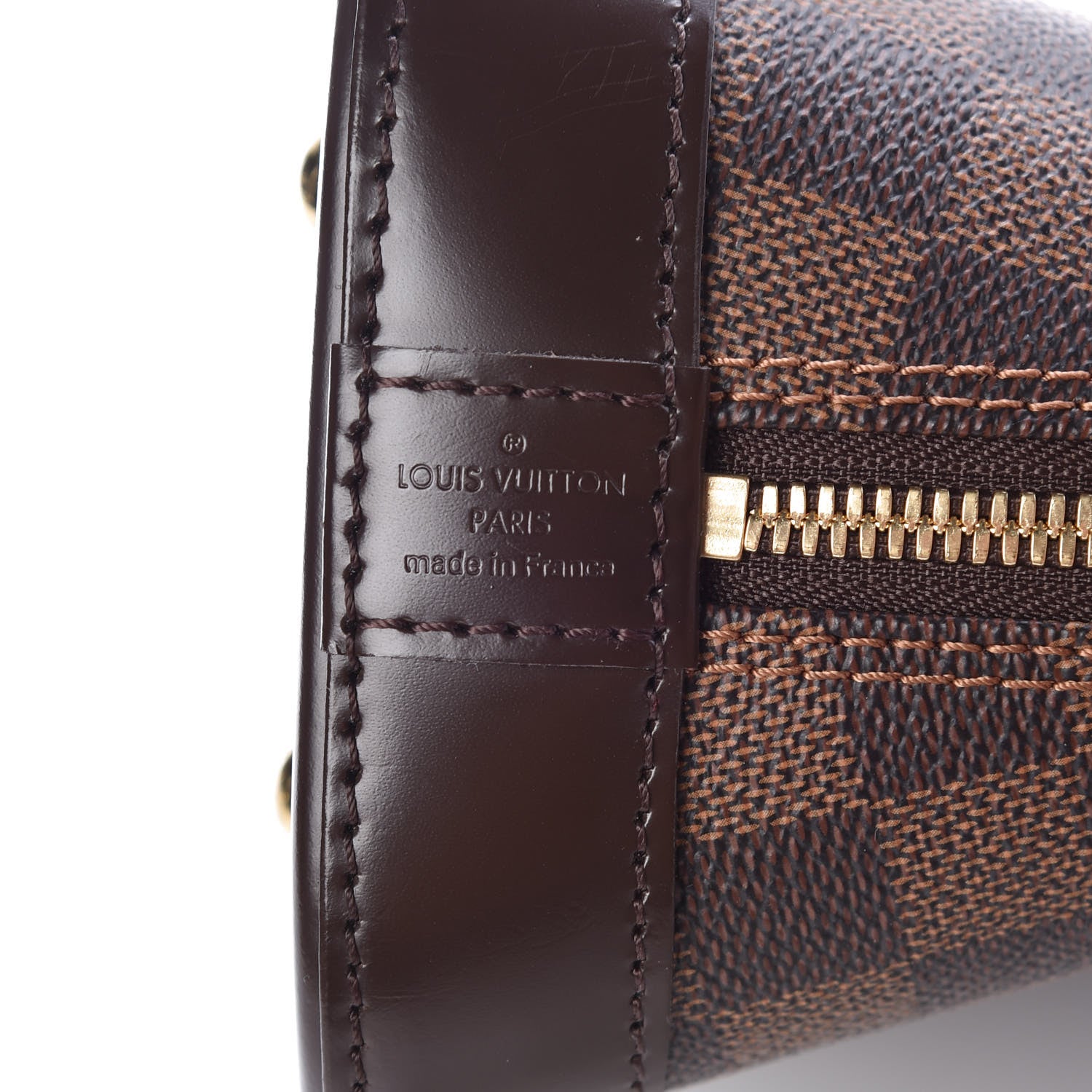 Louis Vuitton Damier Ebene Alma BB 6 of 9