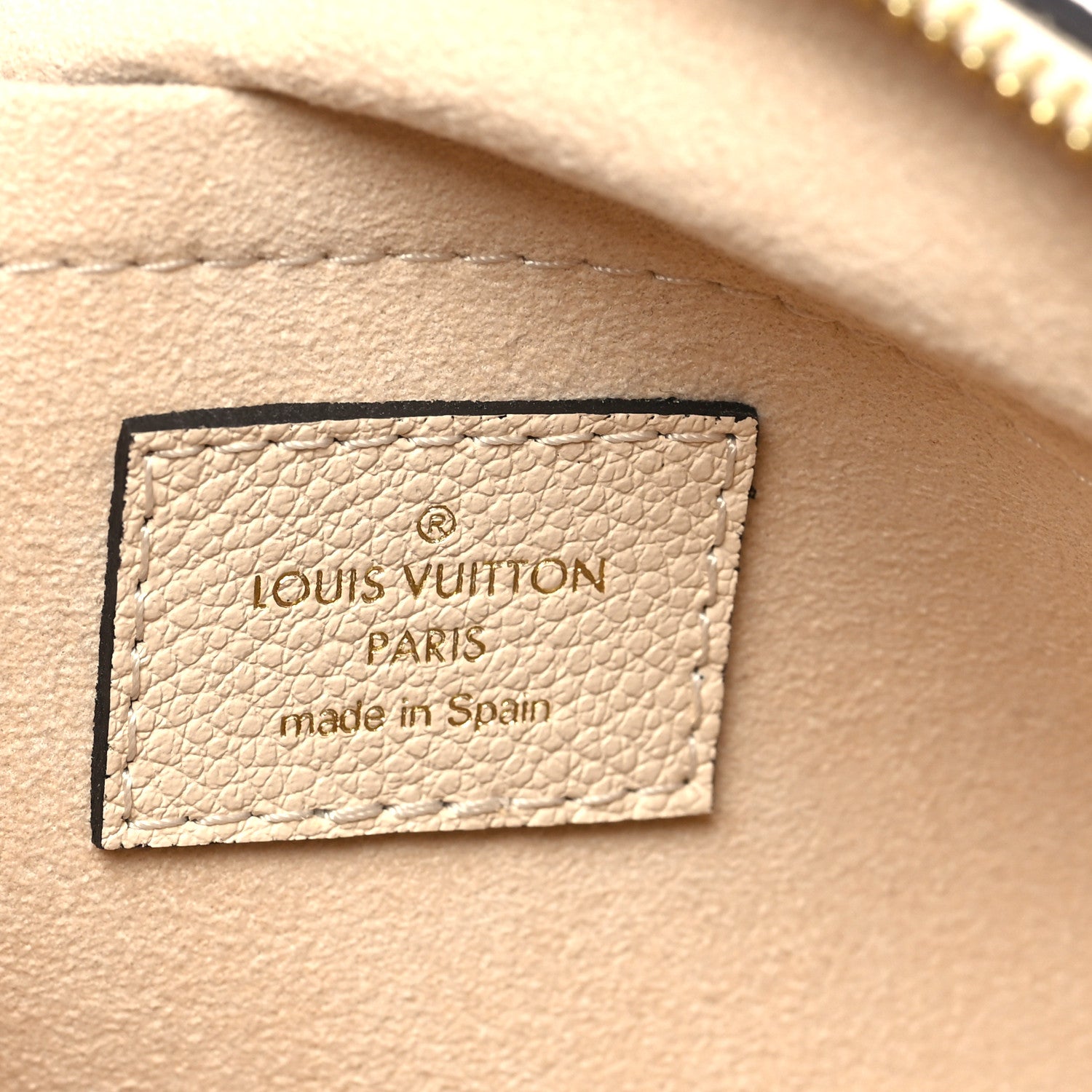 Louis Vuitton Empreinte Monogram Giant Speedy Bandouliere 20 Creme 5 of 9